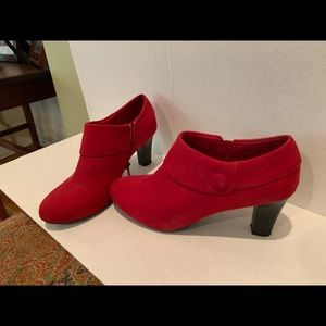 Red Velvet Shoes